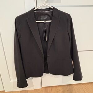 Banana Republic Black Women's Blazer Size 6 Petite - NWT